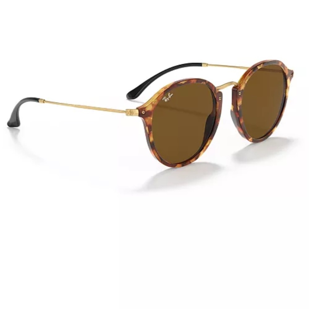 Rayban Round Fleck